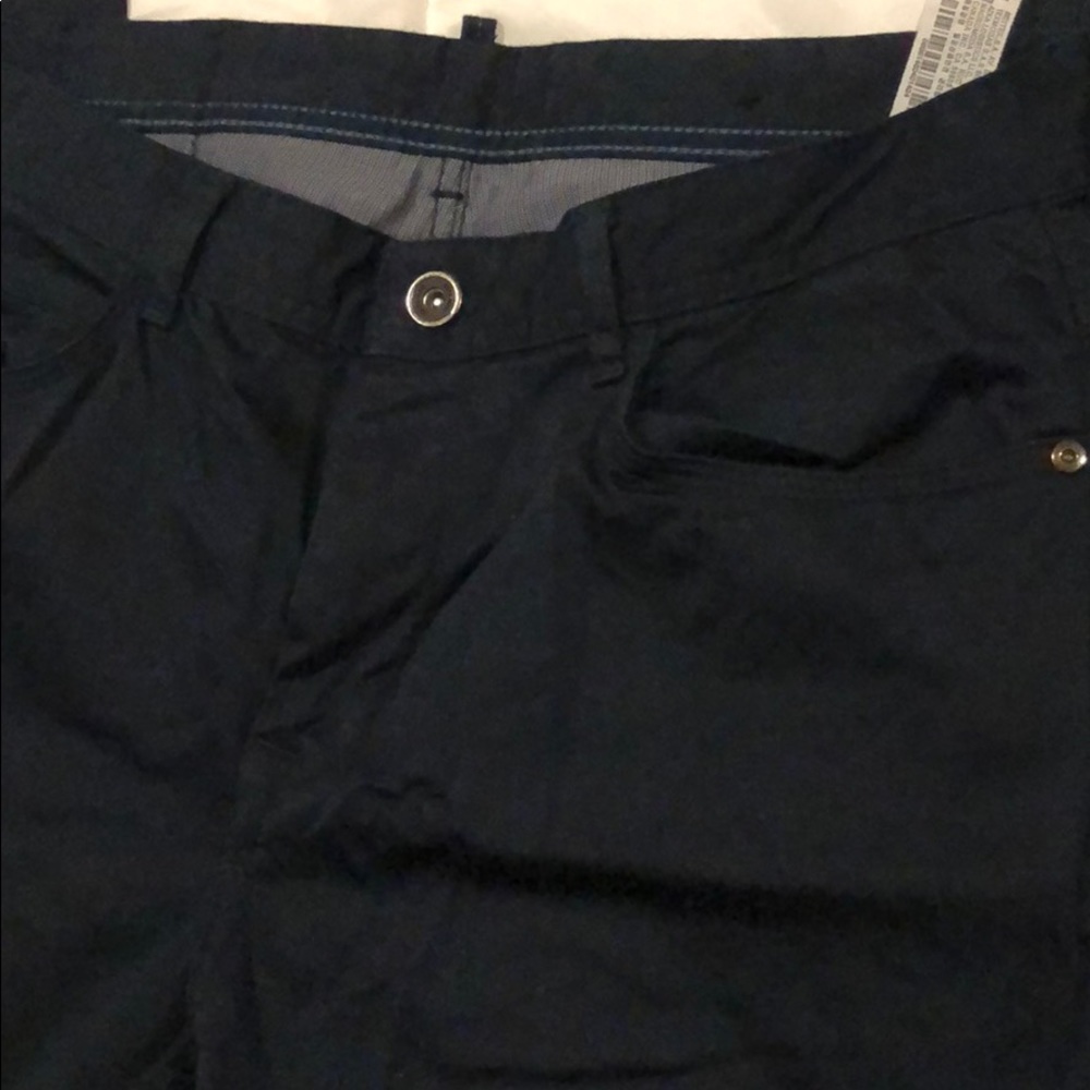 Zara basic dark blue pants - Picture 4 of 5